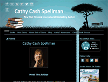 Tablet Screenshot of cathycashspellman.com